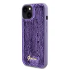 Guess Sequin Script Logo tok iPhone 13-hoz lila thumbnail