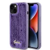 Guess Sequin Script Logo tok iPhone 13-hoz lila thumbnail