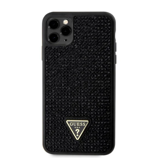 Guess Rhinestones Triangle Metal Logo iPhone 11 Pro Max tok - 2