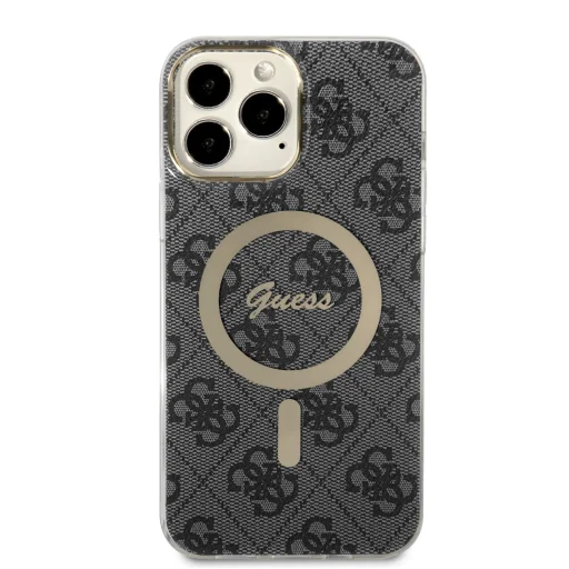 Guess IML 4G MagSafe tok iPhone 13 Pro Max Fekete - 2
