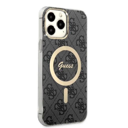 Guess IML 4G MagSafe tok iPhone 13 Pro Max Fekete - 3