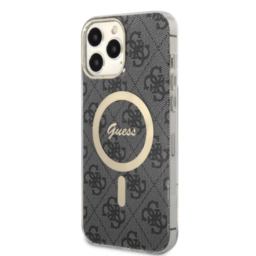 Guess IML 4G MagSafe tok iPhone 13 Pro Max Fekete - 1