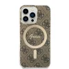 Guess IML 4G MagSafe tok iPhone 13 Pro-hoz barna - 2
