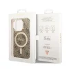 Guess IML 4G MagSafe tok iPhone 13 Pro-hoz barna - 6