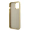 Guess Rhinestones Triangle Metal Logo tok iPhone 12 Pro Max Gold thumbnail