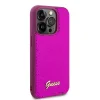 Guess Sequin Script Logo tok iPhone 14 Pro Magenta thumbnail
