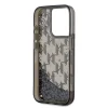  iPhone 15 Pro Max fekete Karl Lagerfeld Liquid Glitter Monogram Gradient tok - 5