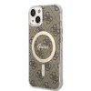 Guess IML 4G MagSafe tok iPhone 13-hoz, Barna thumbnail
