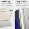 Spigen ULTRA HYBRID "PRO" GALAXY TAB S9+ PLUS 12.4 X810 / X816B SZÜRKE tok thumbnail