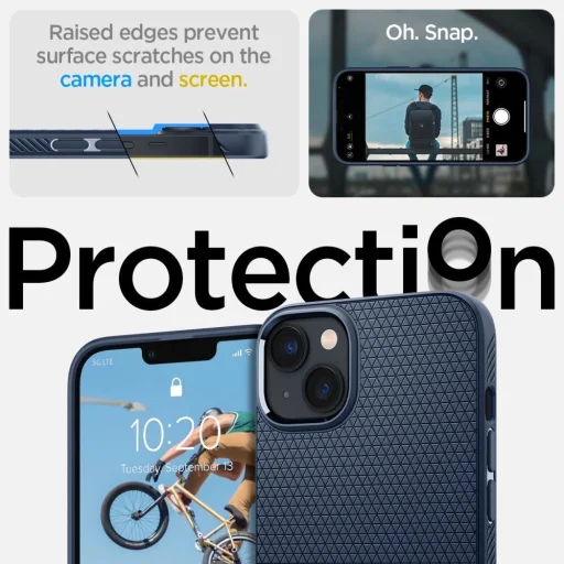 Spigen LIQUID AIR IPHONE 14 PLUS NAVY BLUE tok - 11