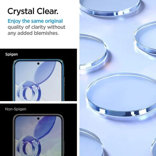 TEMPERED GLASS Spigen ALM GLAS.TR 2-PACK GALAXY A54 5G CLEAR üvegfólia - 6