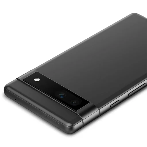 CAMERA COVER Spigen OPTIK.TR ”EZ FIT” CAMERA PROTECTOR 2-PACK GOOGLE PIXEL 7A BLACK üvegfólia - 7