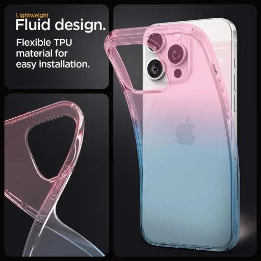 Spigen LIQUID CRYSTAL IPHONE 15 PRO GRADATION PINK tok - 14