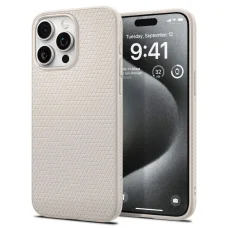 Spigen Liquid Air tok iPhone 15 Pro - natural titanium