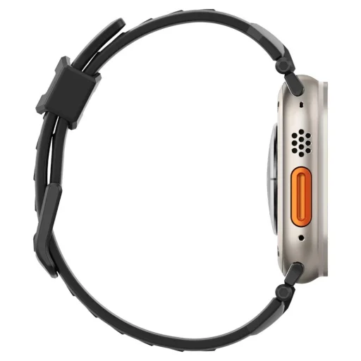 Spigen Rugged Band Apple Watch 4/5/6/7/8/9/SE/Ultra 1/2 (42/44/45/49mm) - matt fekete - 5