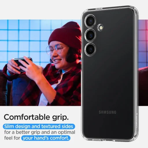 Spigen Liquid Crystal tok Samsung Galaxy S24+ - átlátszó - 14