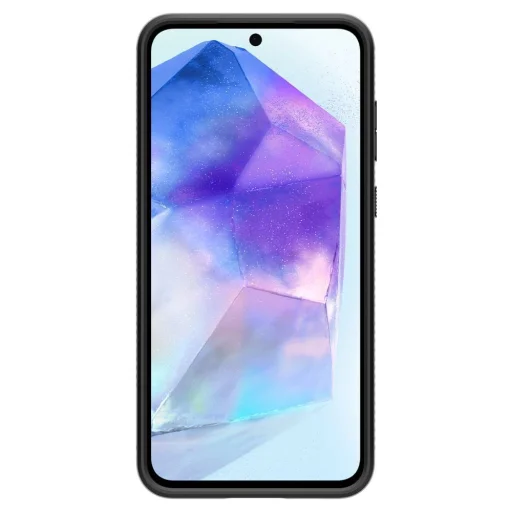 Spigen Liquid Air tok Samsung Galaxy A55 5G-hez - matt fekete - 3