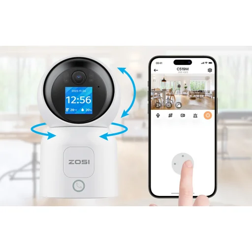 IP beltéri kamera ZOSI C519M WiFi 5G 4MP - 3