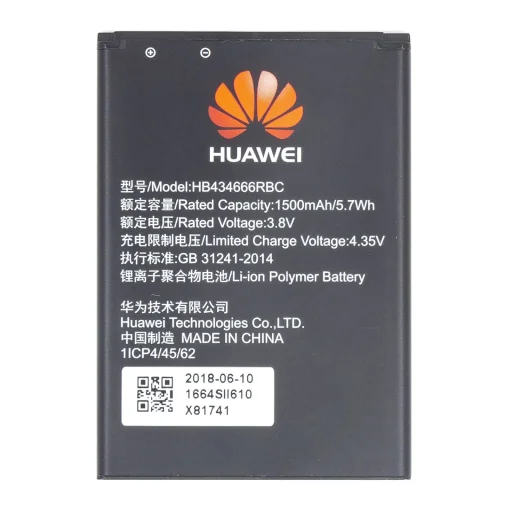 HB434666RBC Huawei akkumulátor 1500mAh Li-Pol (Service Pack) - 1