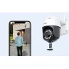 IP kültéri kamera ZOSI C296 WiFi Pan Tilt 5MP IP66 32GB microSD kártyával thumbnail