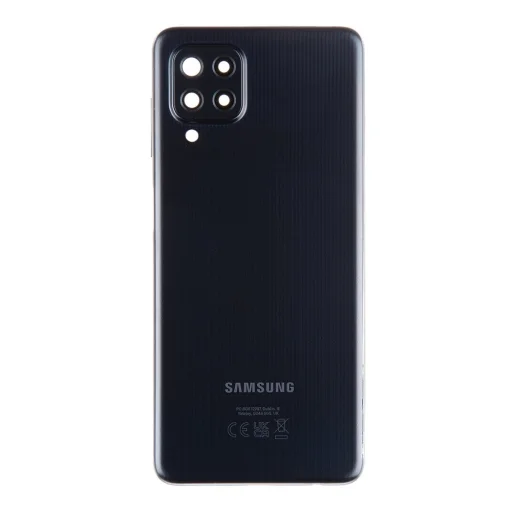 Samsung Galaxy M22 akkumulátorfedél fekete (szerviz csomag) - 1