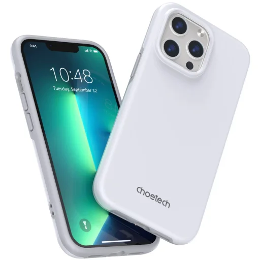 Choetech MFM cseppálló tok iPhone 13 Pro Max fehér (PC0114-MFM-WH) - 9
