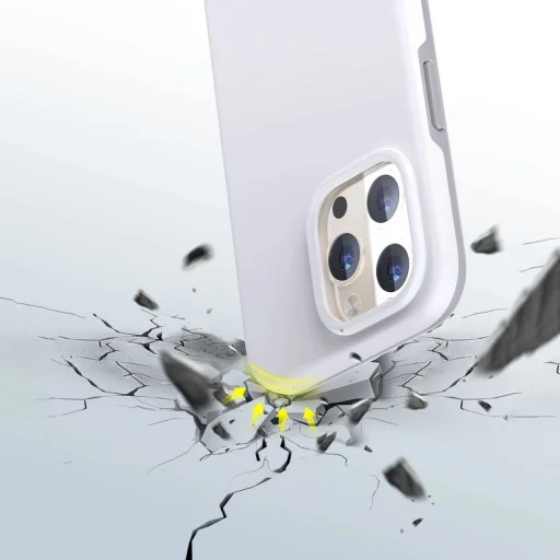 Choetech MFM cseppálló tok iPhone 13 Pro Max fehér (PC0114-MFM-WH) - 4