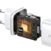 Ugreen gyors töltő GaN 2 x USB-C 45W QC PD Ugreen CD294 - fehér thumbnail