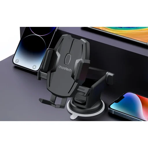 Choetech H043 gravitációs autós telefontartó (fekete) - 3