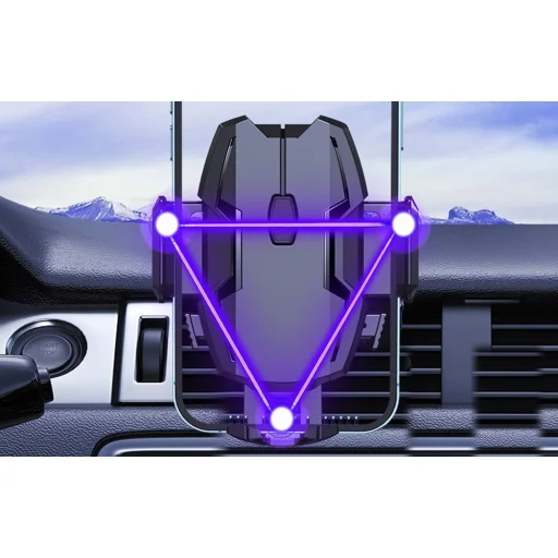 Choetech H043 gravitációs autós telefontartó (fekete) - 5