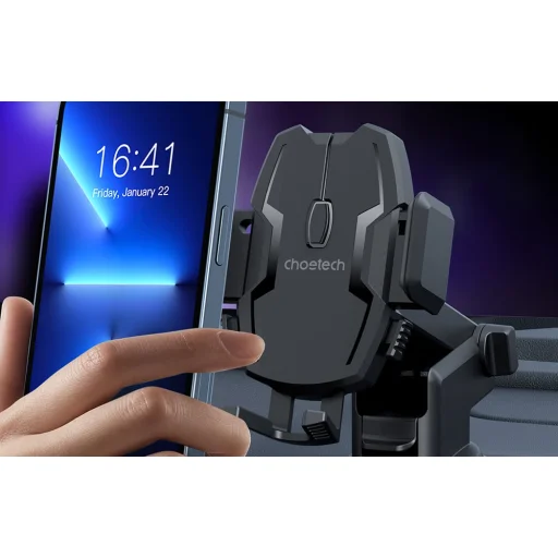 Choetech H043 gravitációs autós telefontartó (fekete) - 7