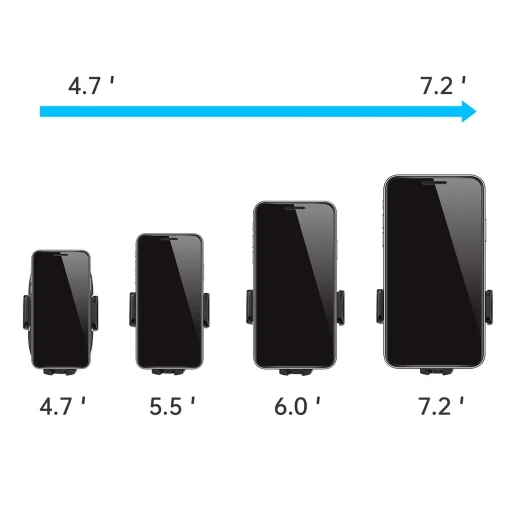 Choetech autós szellőzőrácsra erősíthető telefon tartó (H066) - 6