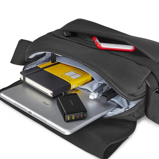 Choetech GaN 140W 4 portos töltő (2x USB C, 2x USB) fekete (PD6005) - 9