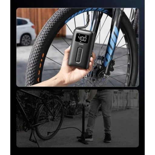 Ugreen CD259 légkompresszor akkumulátorral és LED világítással - fekete - 3