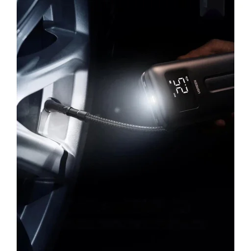Ugreen CD259 légkompresszor akkumulátorral és LED világítással - fekete - 4