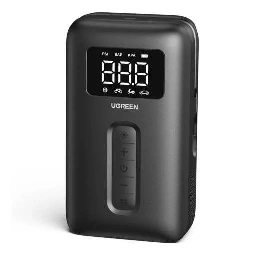 Ugreen CD259 légkompresszor akkumulátorral és LED világítással - fekete - 1