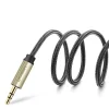 Ugreen kábel audio kábel mini jack 3.5 mm - 2 x jack 6.35 mm 1m szürke (AV126) thumbnail