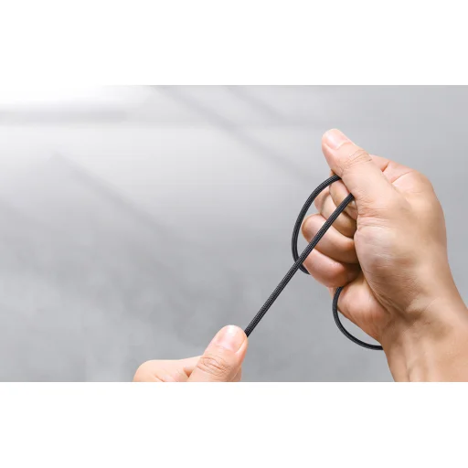 Ugreen US385 USB-A / USB-C 90º 5Gb/s 3A 1m szögletes kábel - fekete - 10