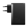 Baseus GaN5 Pro gyors töltő 2xUSB-C + USB 140W EU fekete (CCGP100201) thumbnail