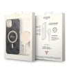 Set Guess GUBPP14SH4EACSK tok és töltő iPhone 14 6.1" fekete/fekete kemény tok 4G Print MagSafe - 10