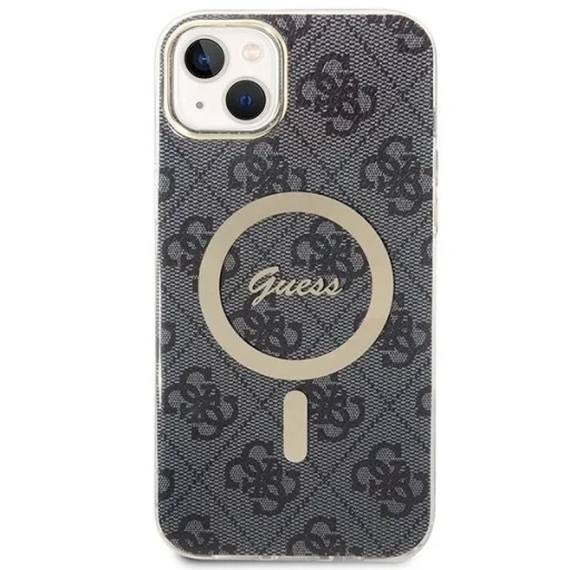 Set Guess GUBPP14SH4EACSK tok és töltő iPhone 14 6.1" fekete/fekete kemény tok 4G Print MagSafe - 3