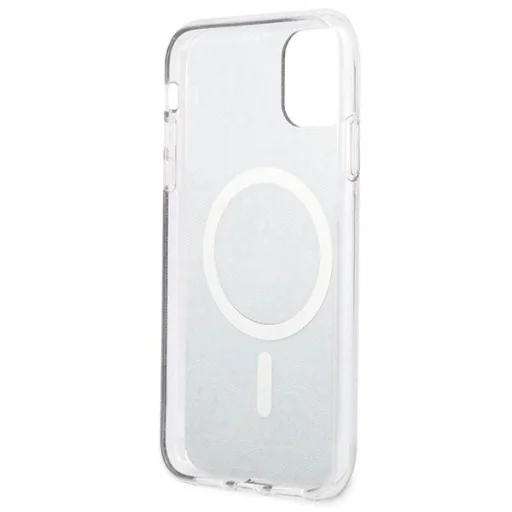 Set Guess GUBPN61H4EACSW tok + töltő iPhone 11 6.1" barna/barna kemény tok 4G Print MagSafe - 7