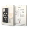 Set Guess GUBPN61H4EACSK tok+Töltő iPhone 11 6.1" fekete/fekete kemény tok 4G Mintás MagSafe - 10