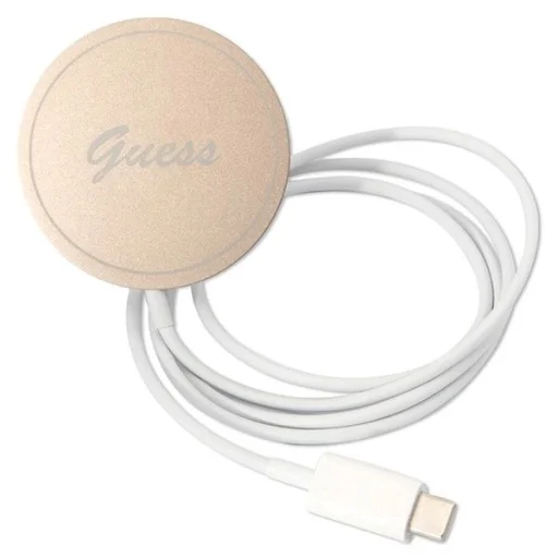 Guess GUBPP13LH4EACSW tok és töltő iPhone 13 Pro barna/barna keménytok 4G Print MagSafe - 8