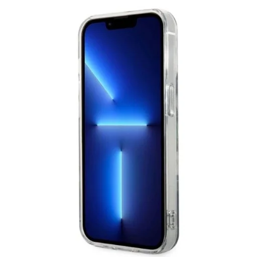 Guess GUBPP14LHJEACSA Tok+ Töltő iPhone 14 Pro 6.1" zöld/zöld kemény tok Jungle MagSafe - 5