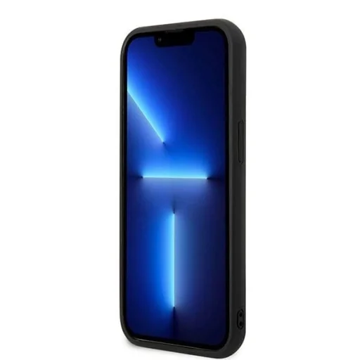 Karl Lagerfeld KLHCP13S3DKPK iPhone 13 mini 5,4" fekete / fekete keménytok Ikonik Patch tok - 5