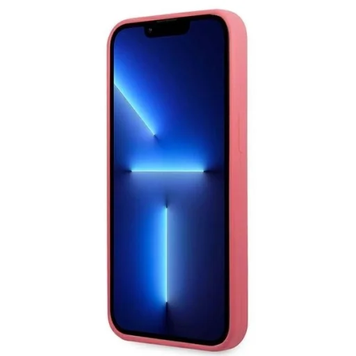 Karl Lagerfeld KLHCP13LSLMP1PI iPhone 13 Pro tok fuksia Silicone Plaque - 5