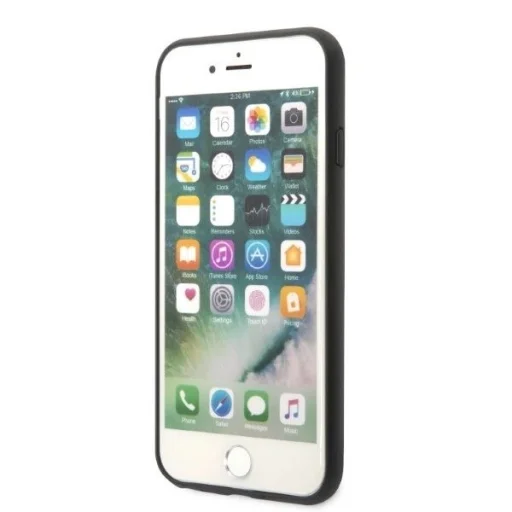 Karl Lagerfeld KLHCI8SAKICKCBK iPhone 7/8 / SE 2020 / SE 2022 fekete/fekete keménytok Saffiano Karl&Choupette Head tok - 6