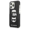 Karl Lagerfeld KLHCP13LTPE2TK iPhone 13 Pro tok fekete Karl&Choupette Head - 2
