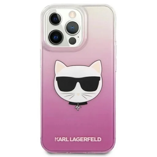Karl Lagerfeld KLHCP13XCTRP iPhone 13 Pro Max 6,7" hardcase rózsaszín/pink Choupette Head tok - 3